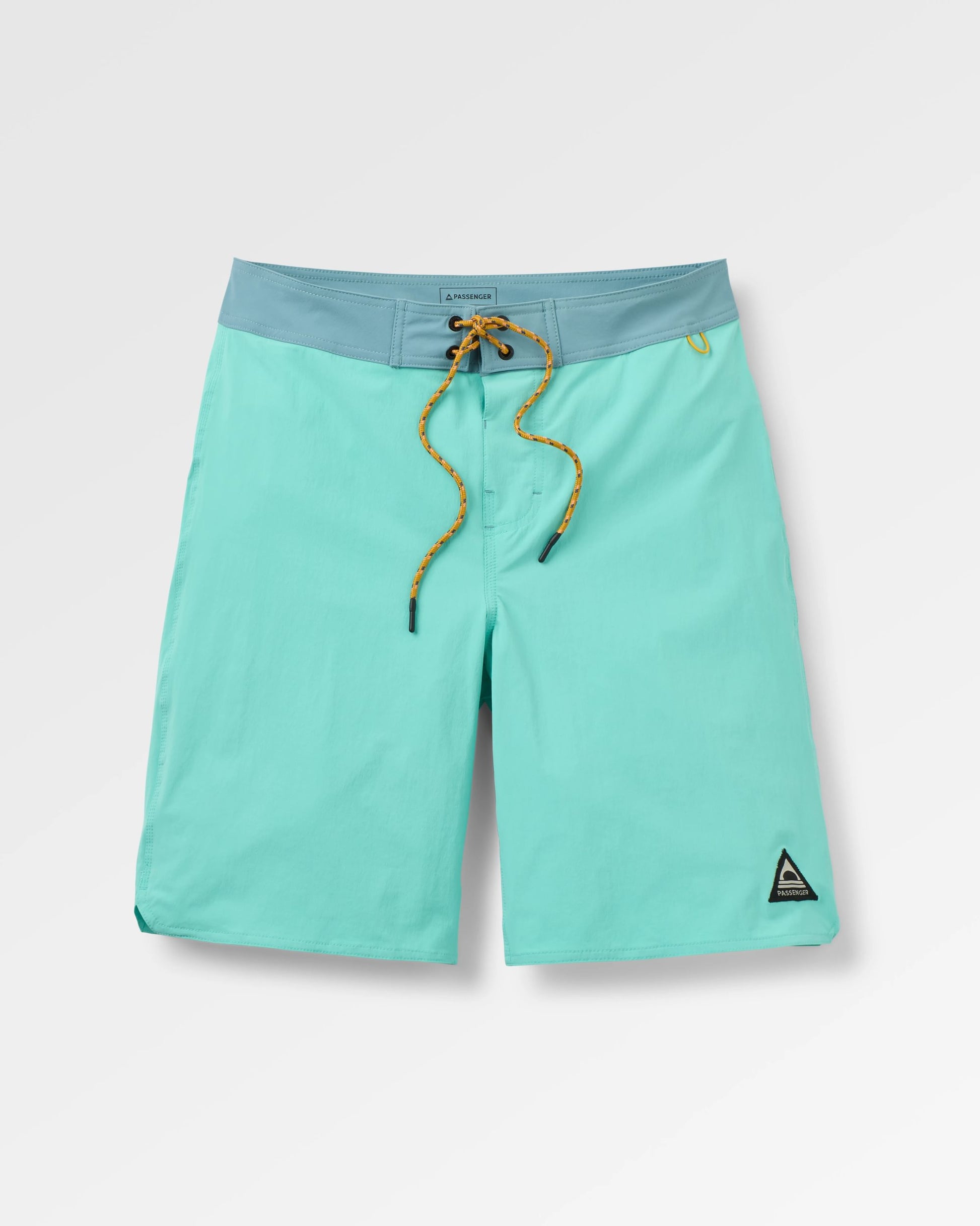 Cruiser Recycled Boardshort - 21" - Aqua - Flatlay