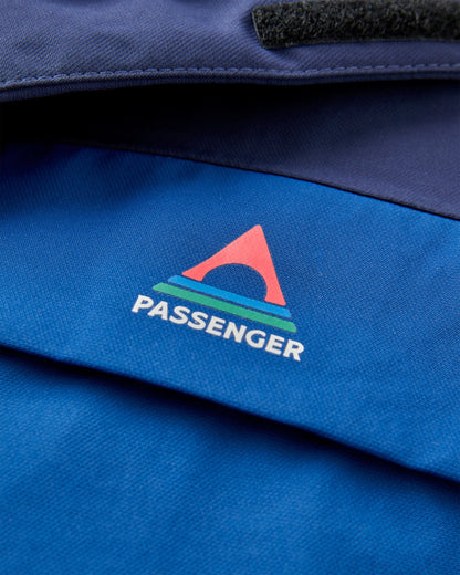 Overland Waterproof Jacket - Rich Navy/Navy Blue - Flatlay