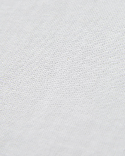 Guided Recycled Cotton T-Shirt - White - Flatlay