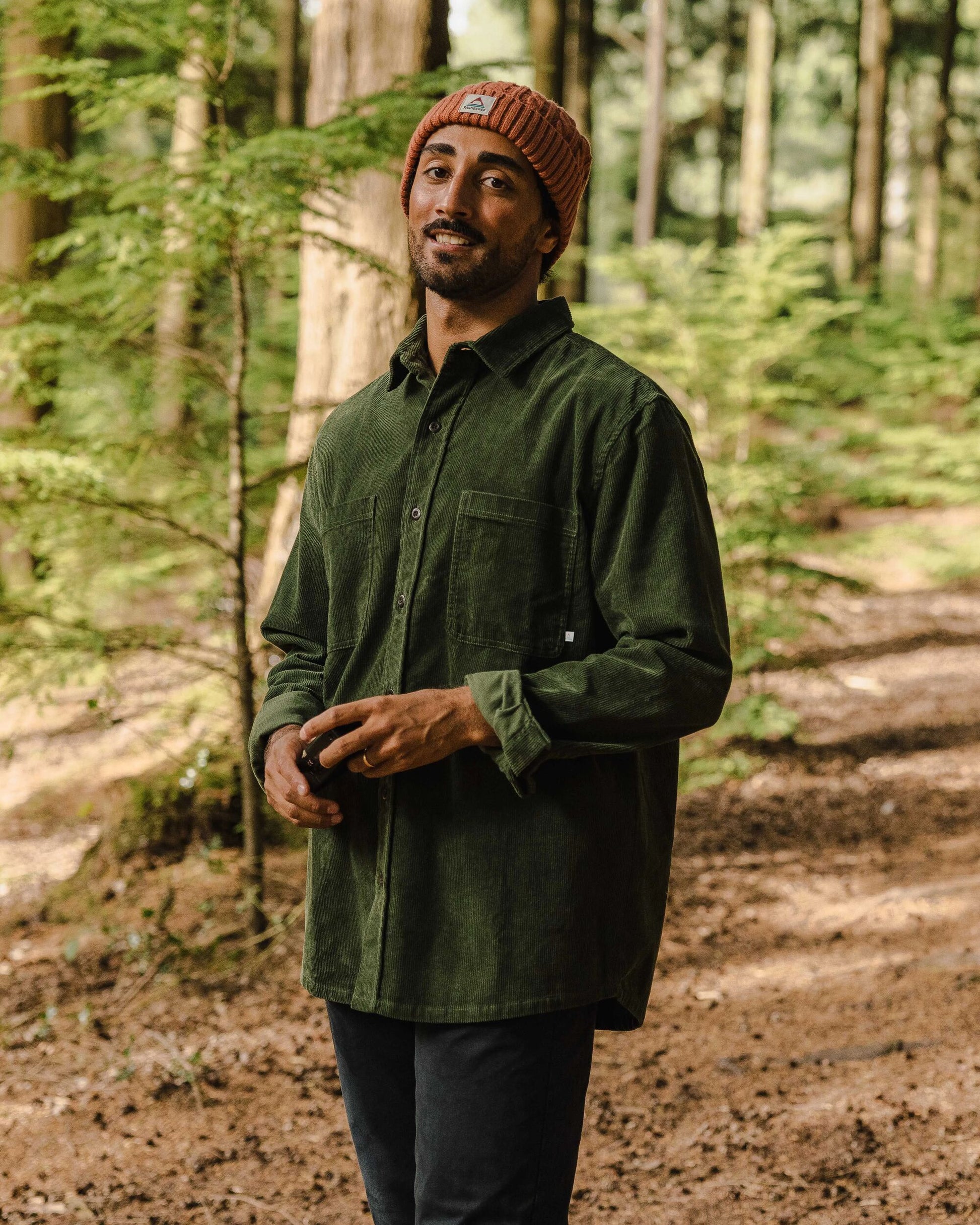 Backcountry Cord Shirt - Fir Tree - Lifestyle