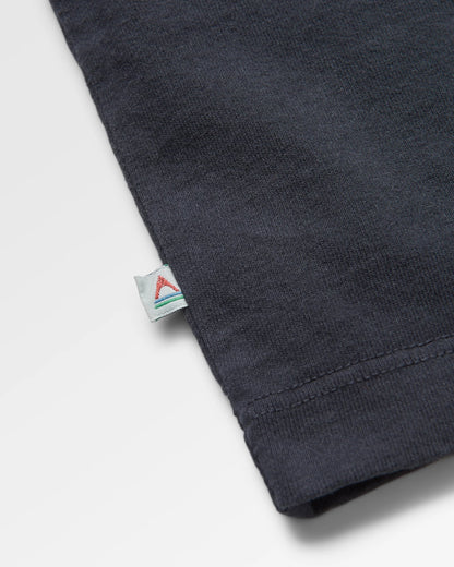 Heritage Recycled Relaxed Fit LS T-Shirt - Black - Flatlay