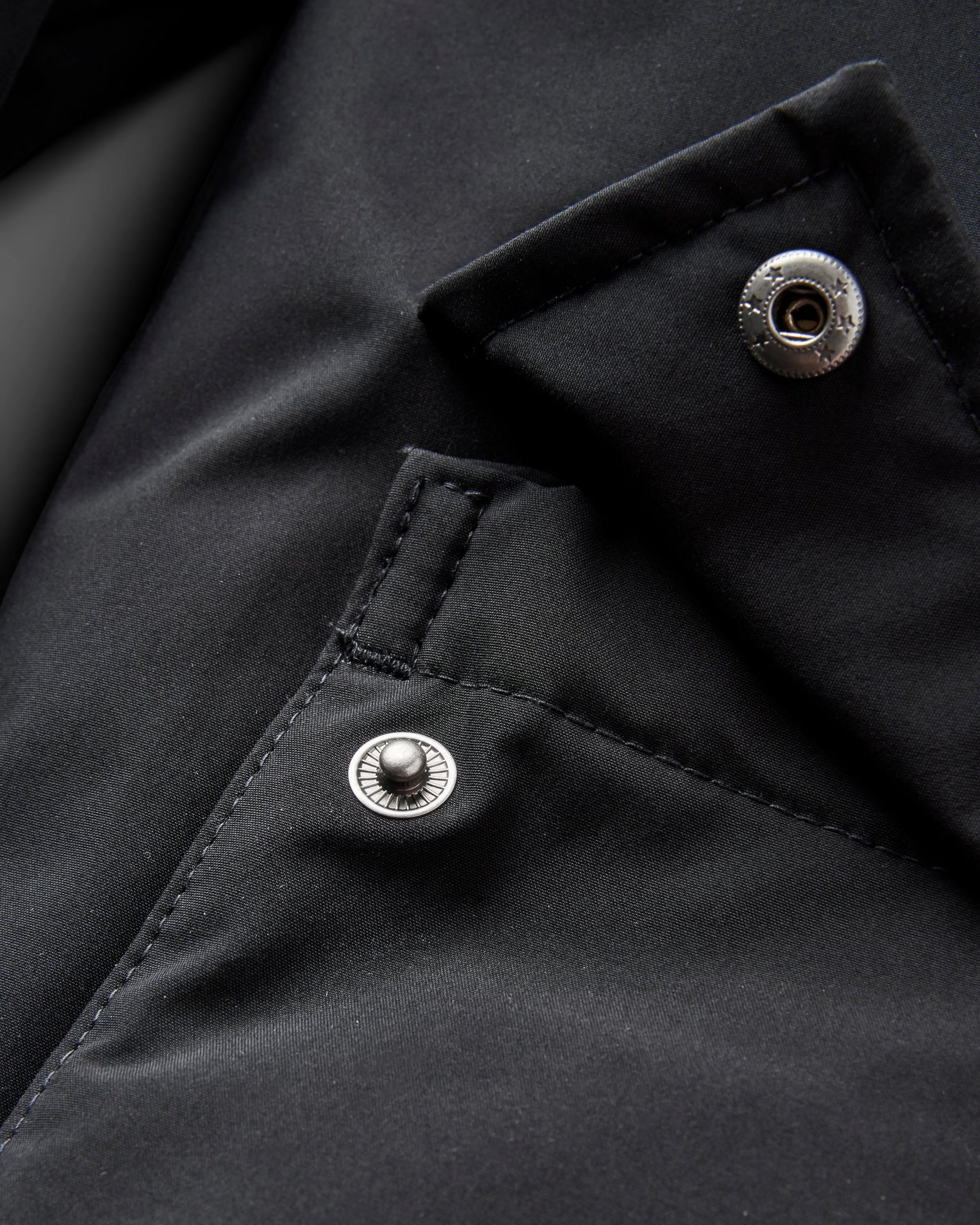 Baltic Recycled Insulated Parka - Black - Flatlay