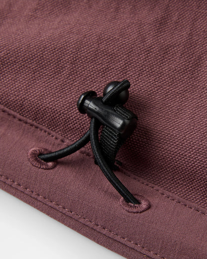Trailscape Lite Women's Softshell Anorak - Brambleberry/Faded Black - Flatlay