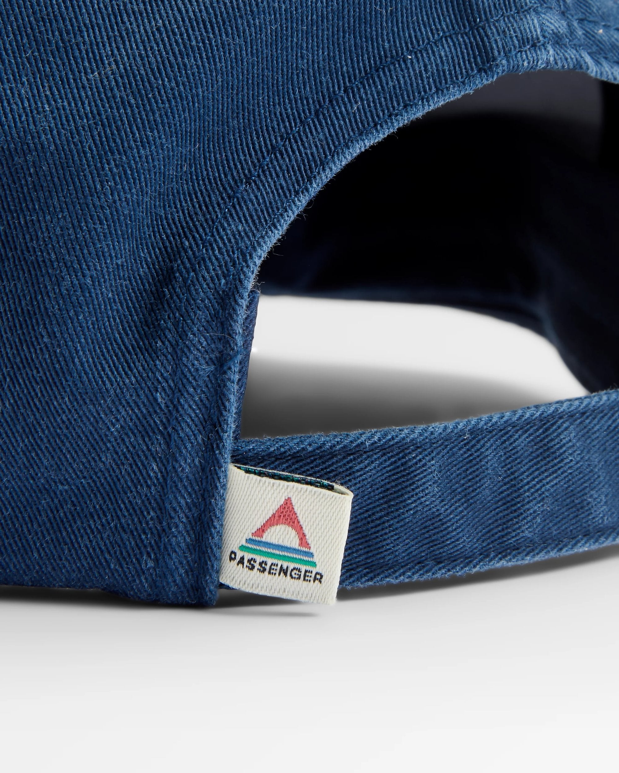 Classic Organic Cotton 6 Panel Cap 2.0 - Rich Navy - Flatlay