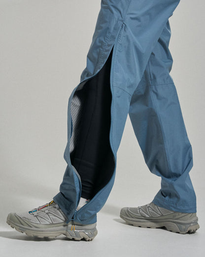 Trailscape Women's Waterproof Trousers - Stormy Blue/Retro Blue  - Studio Model