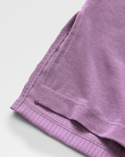 Lotus Recycled Active LS Top - Lilac - Flatlay