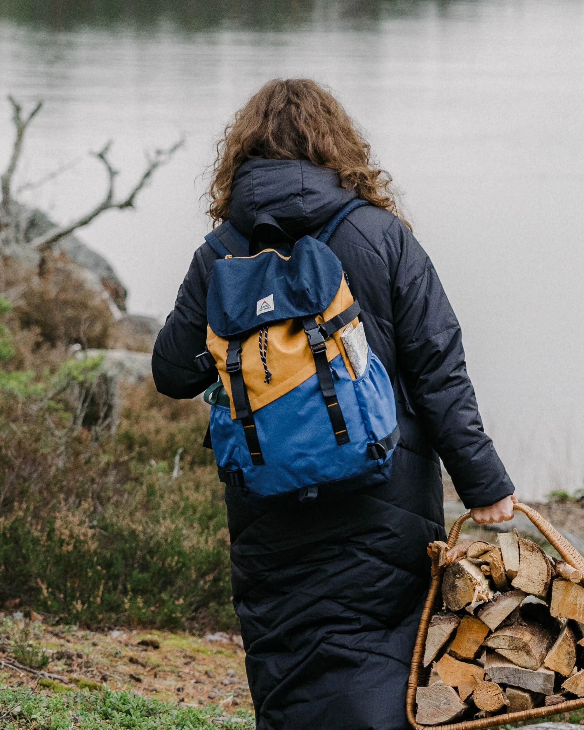 Boondocker Recycled 26L Backpack - Honey/Dark Denim/Rich Navy - Lifestyle - Female
