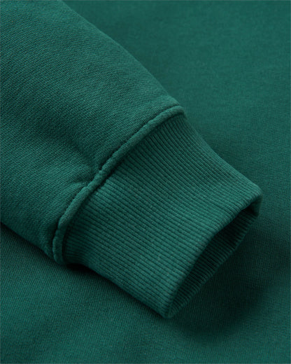 Yuca Recycled Cotton Sweatshirt - Rain Forest - Flatlay