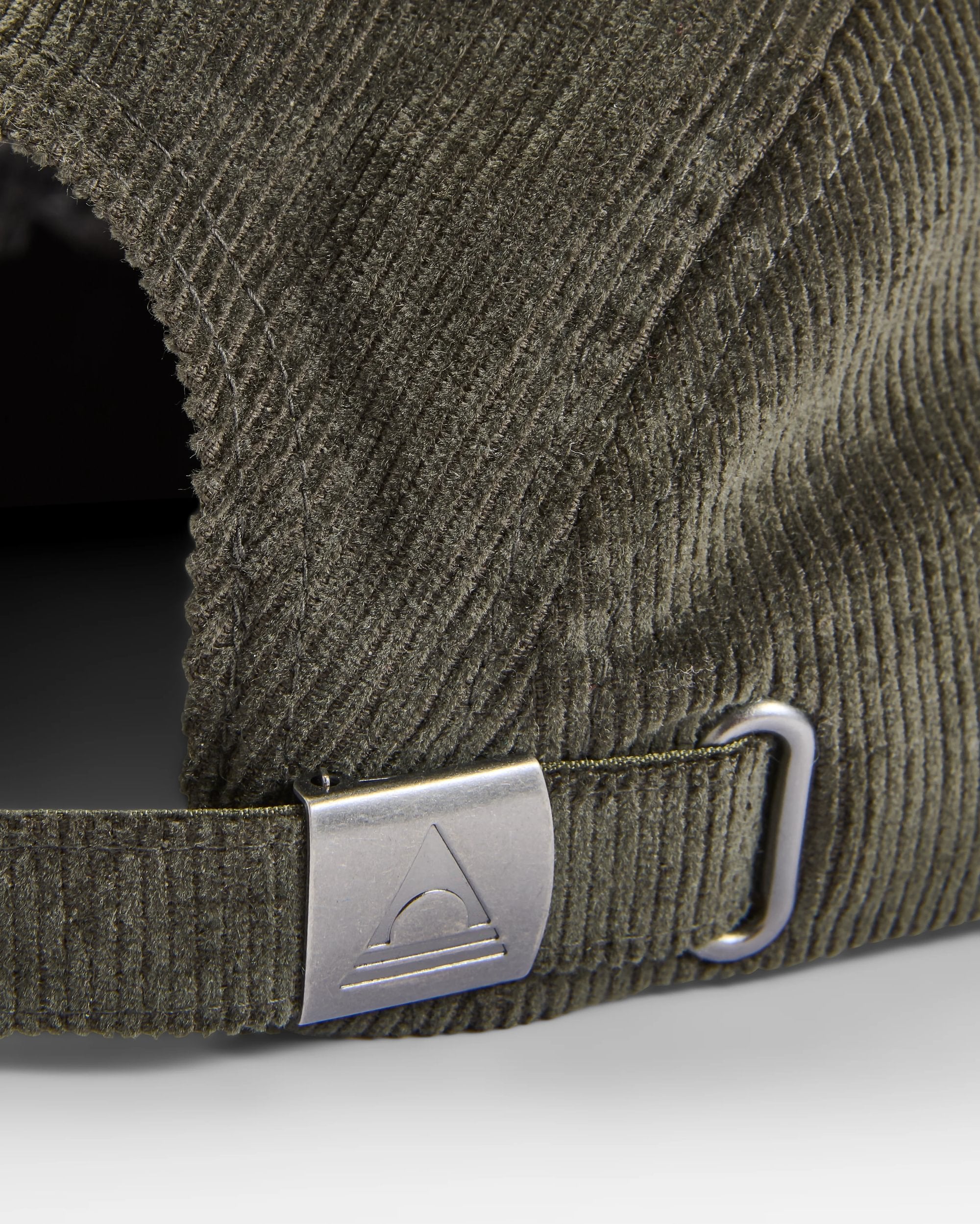 Fixie Cord 5 Panel Cap - Khaki - Flatlay