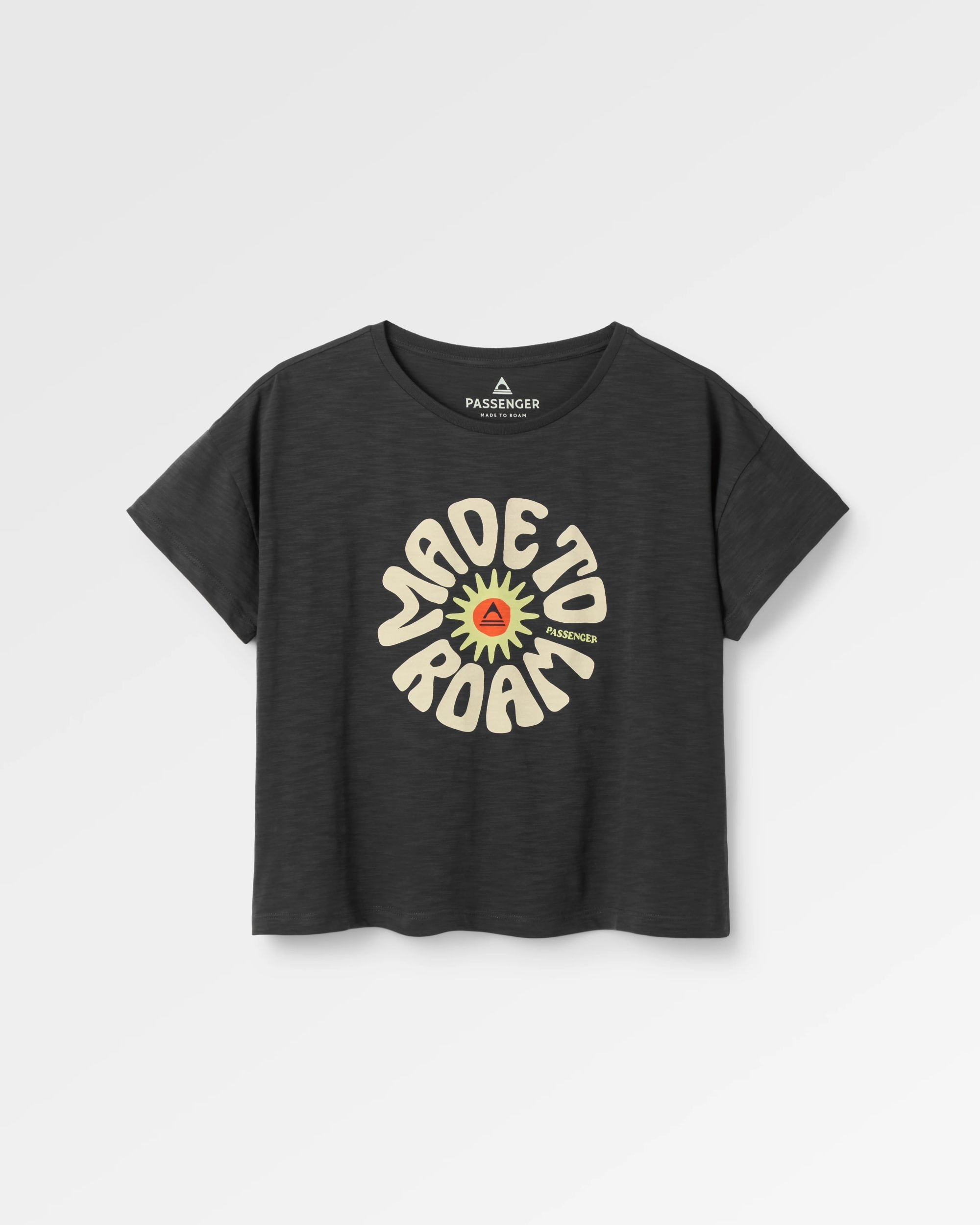 Easy Days T-Shirt - Black - Flatlay