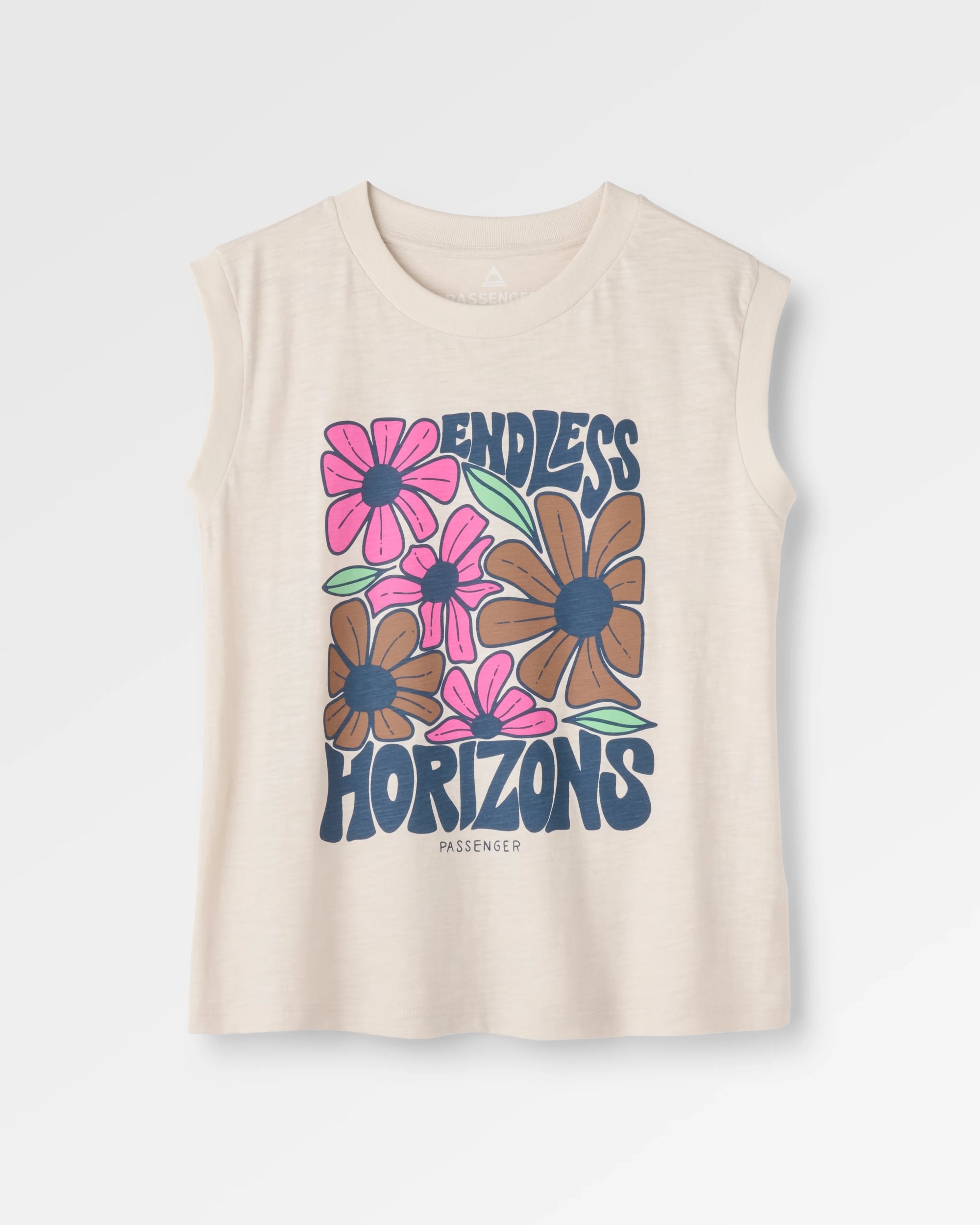 Endless Horizons Vest - White Sand - Flatlay