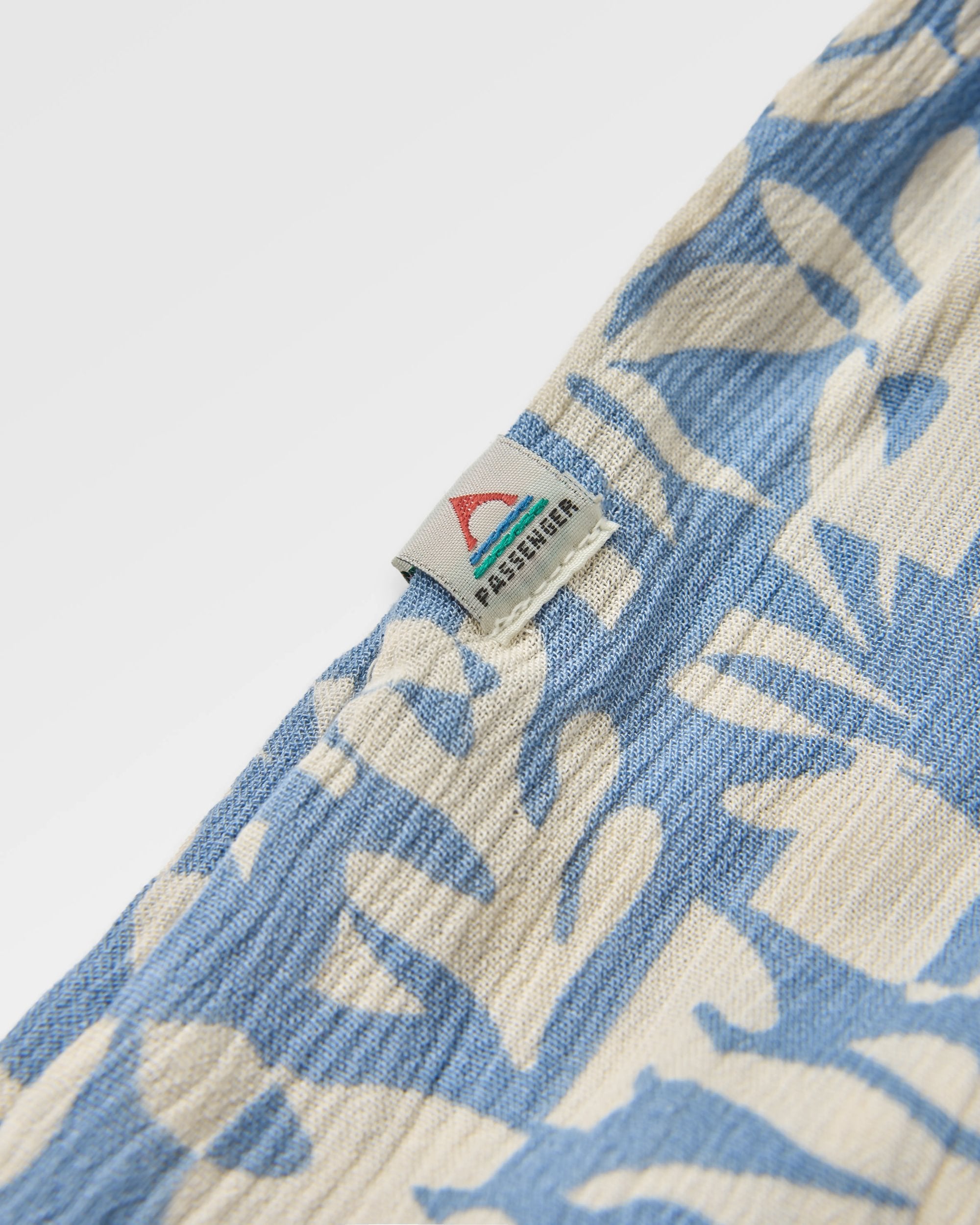 Thimbleberry Jumpsuit - Mountain Foliage Faded Denim - Flatlay