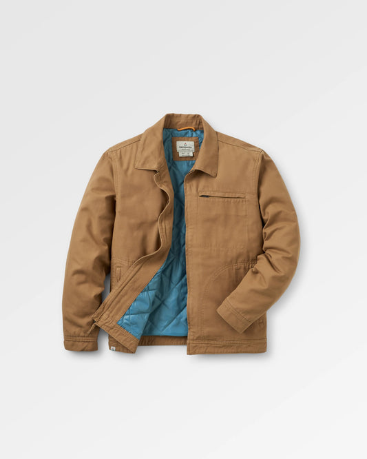 Taylor Quilted Jacket - Toffee - Flatlay