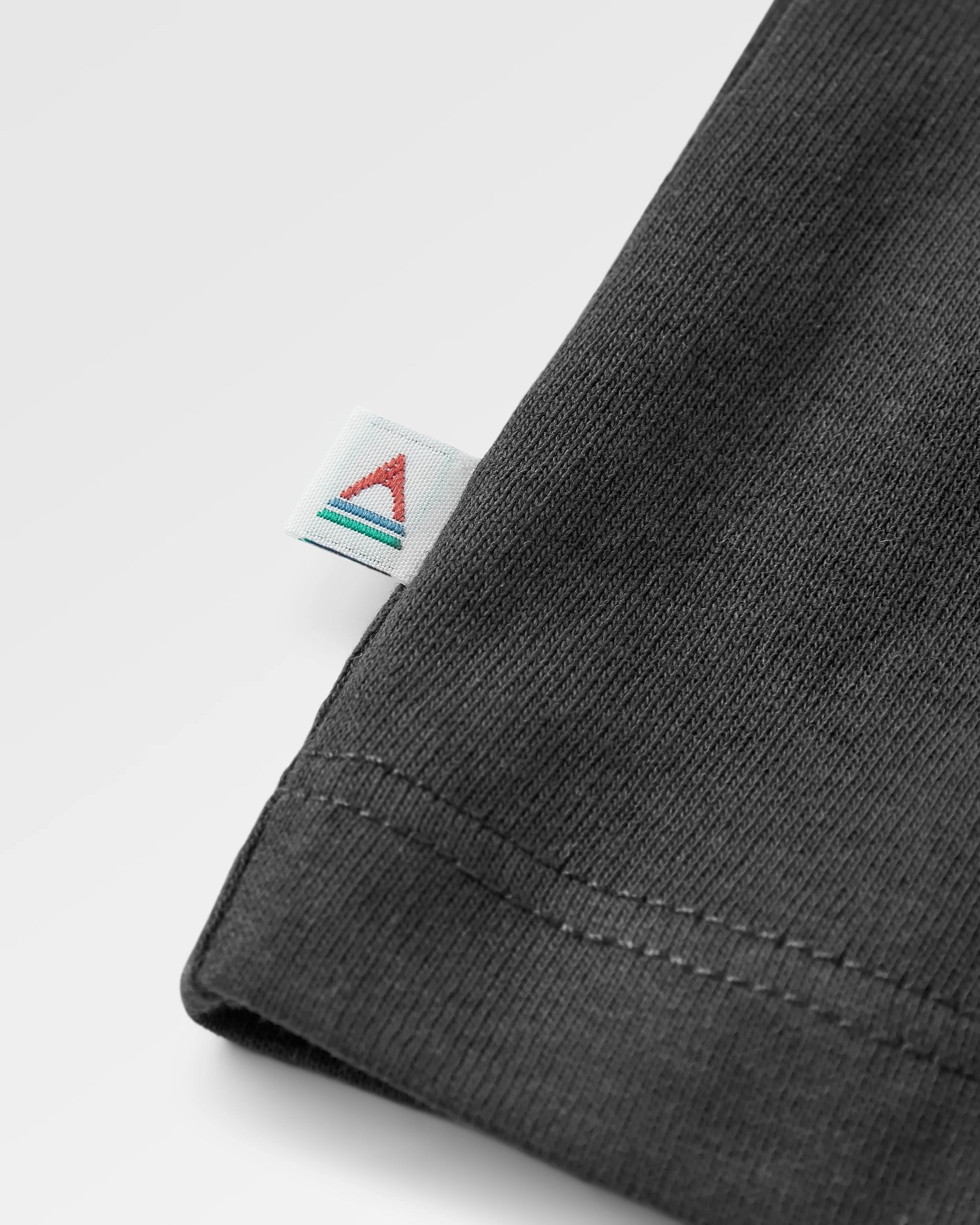 Classic Recycled Cotton Vest - Black - Flatlay