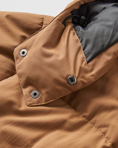 Grounded Insulated Jacket - Toffee - Flatlay