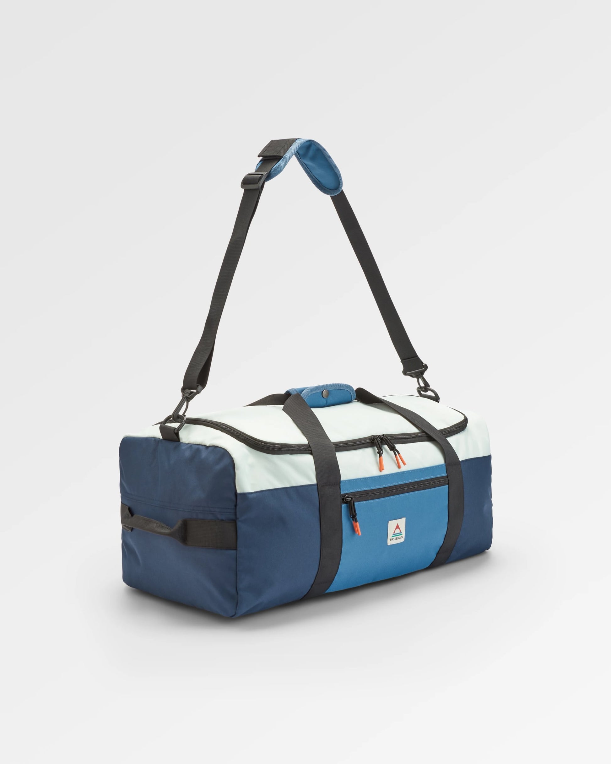 Boondocker Recycled 30L Duffel - Rich Navy/Surf Spray/Moonlight Blue