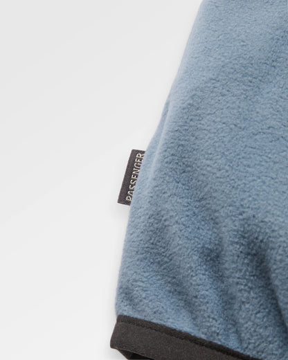 Set Off Polartec® 1/4 Zip Fleece - Brambleberry/Stormy Blue - Flatlay