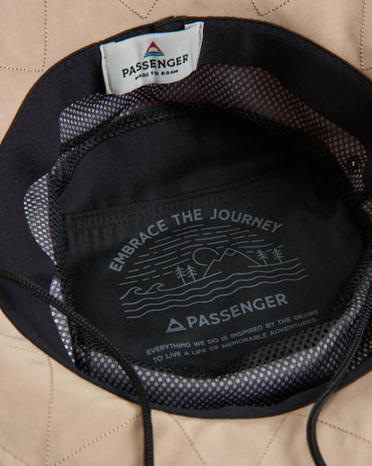 Trail Bucket Hat - Chinchilla Brown - Flatlay