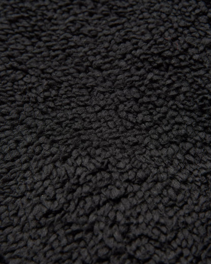 Ash Recycled Sherpa Fleece Snood - Black - Flatlay