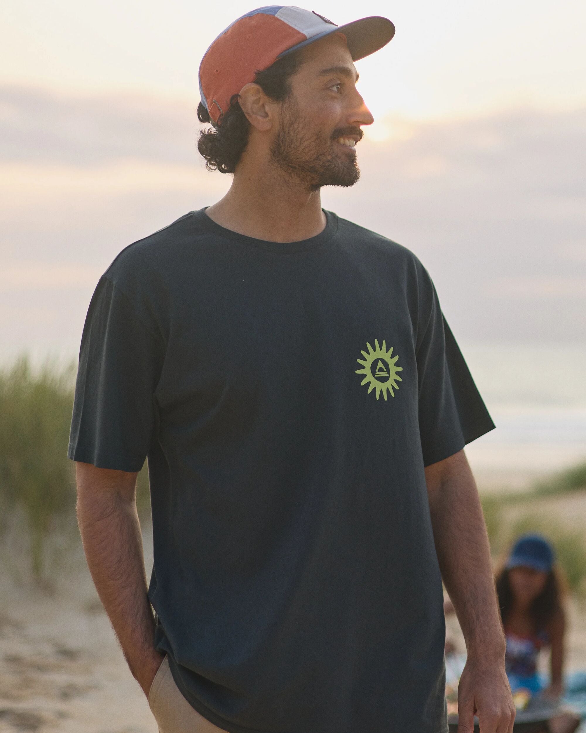 Easy Days Recycled Cotton T-Shirt - Black - Lifestyle