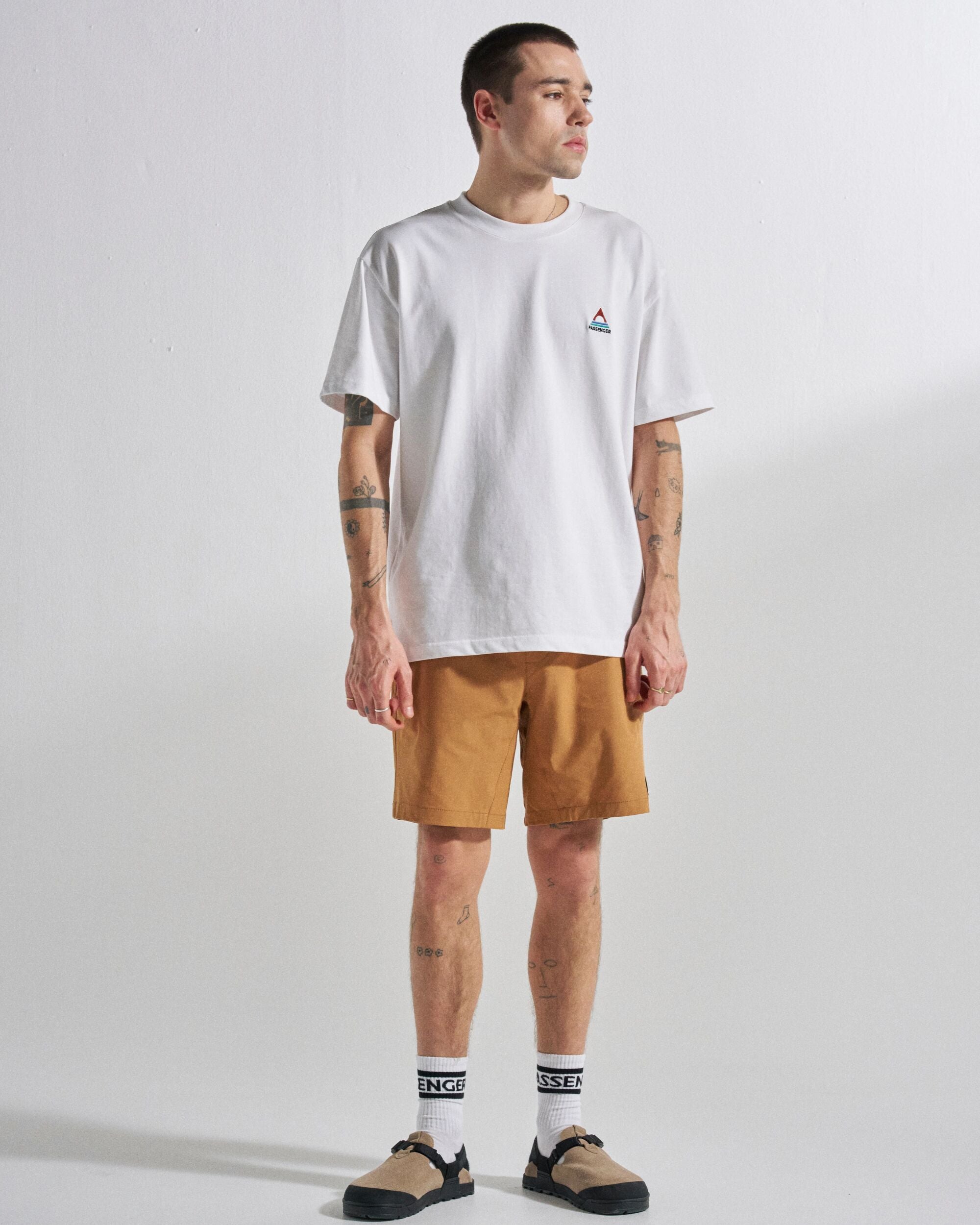 Traveller All Purpose Short - Coconut - Studio Model