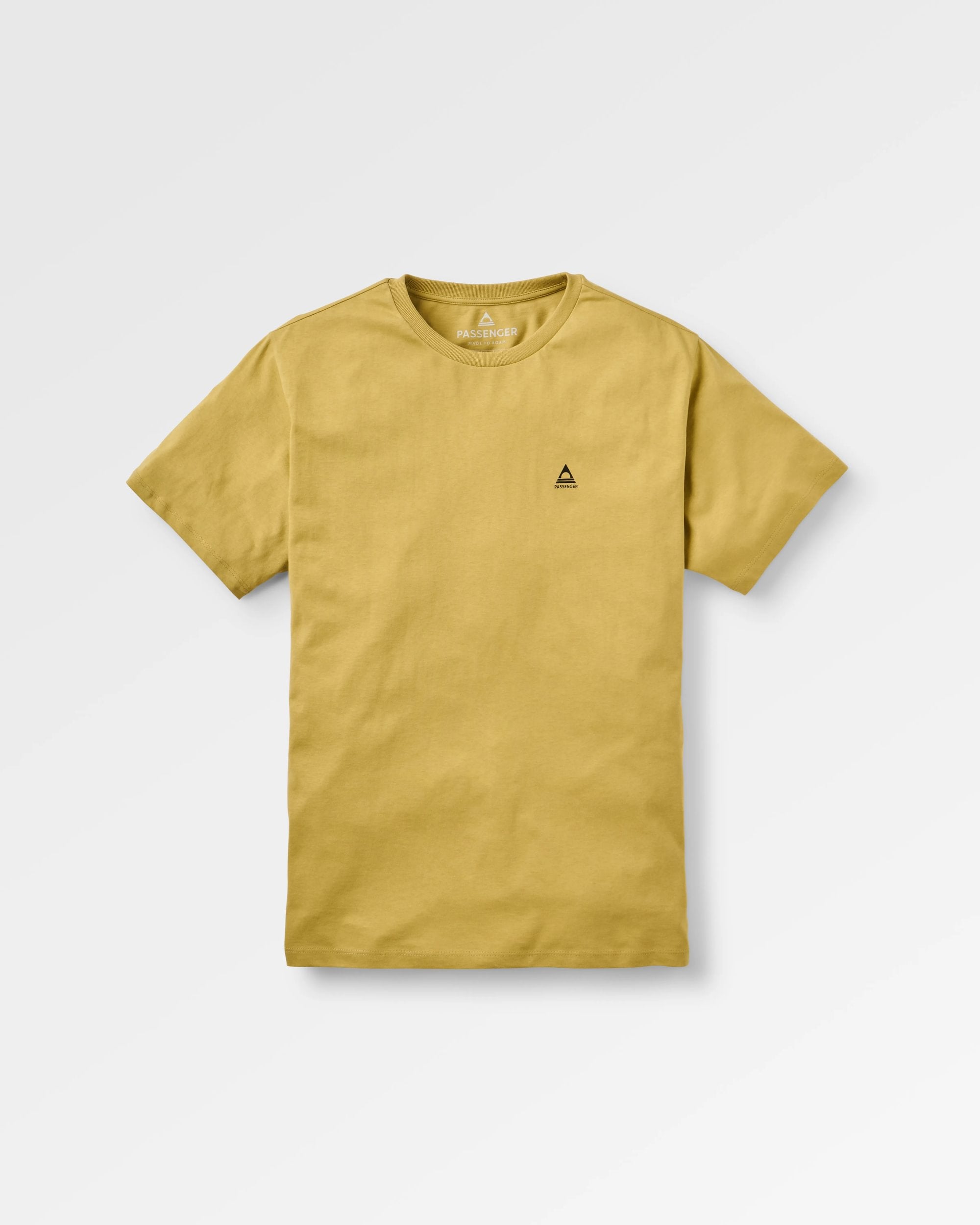 Classic Logo T-Shirt - Warm Beige - Flatlay