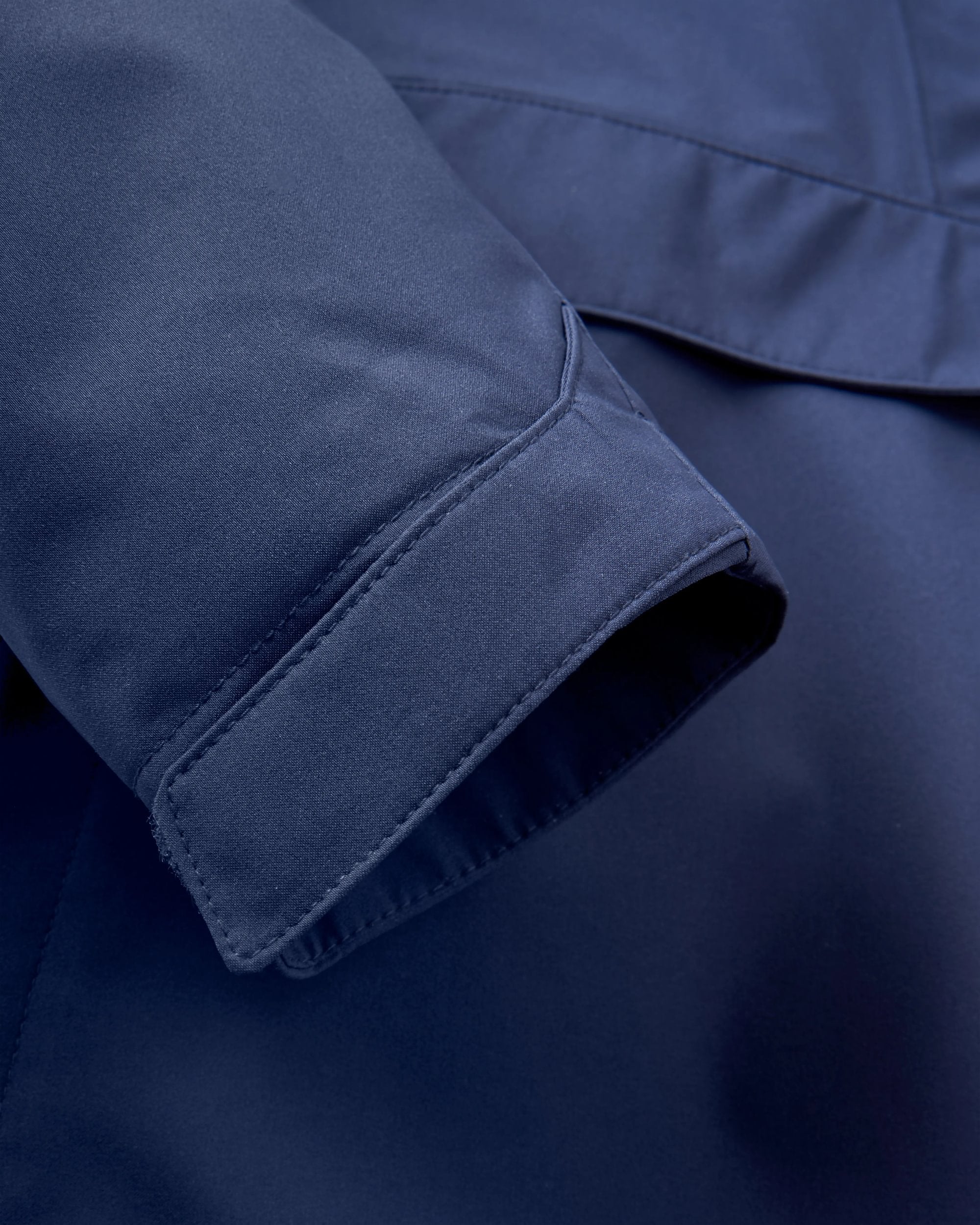 Skyline Recycled Waterproof Anorak - Rich Navy - Flatlay