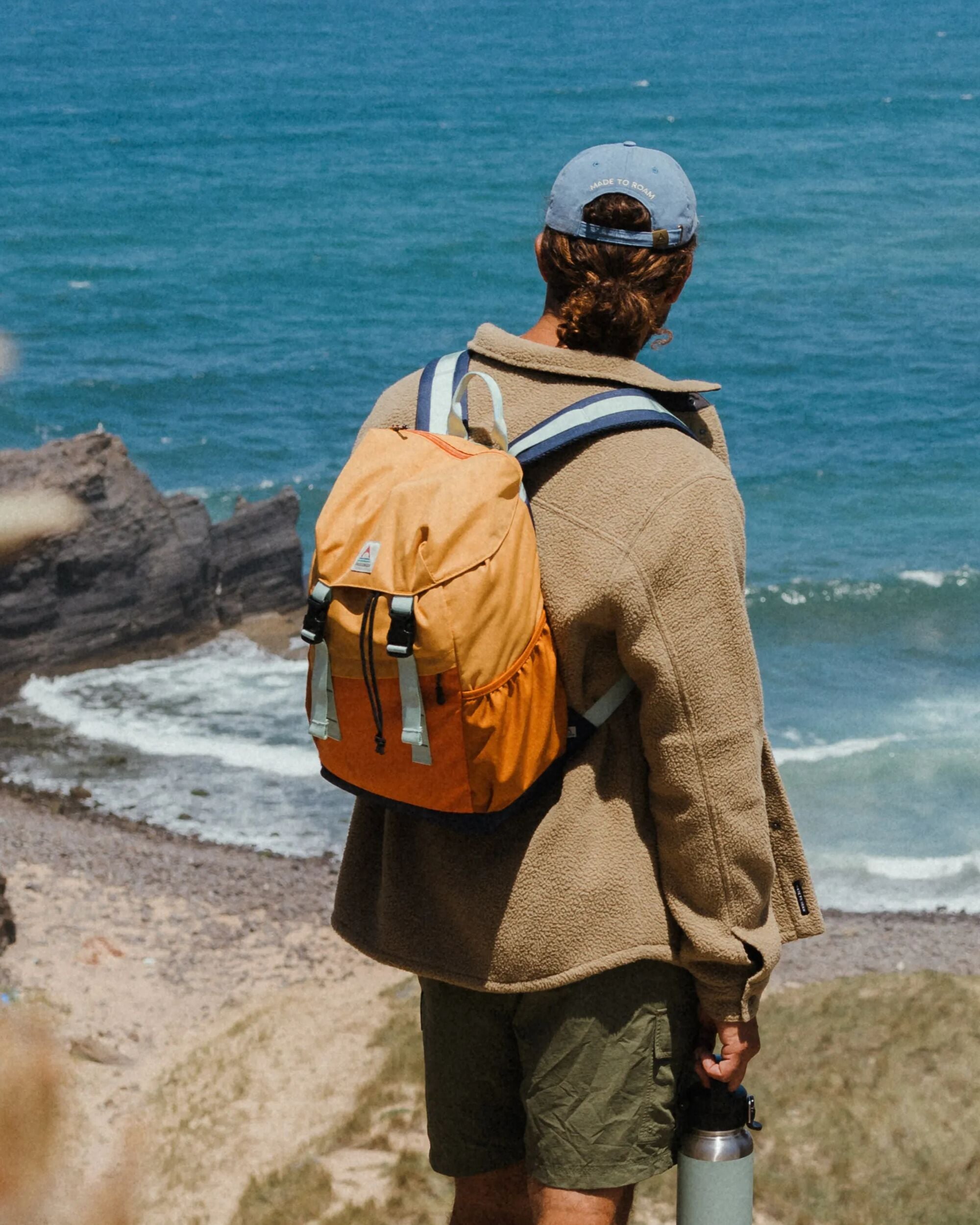 Boondocker Recycled 18L Backpack - Spruce Yellow - Lifestyle - Male