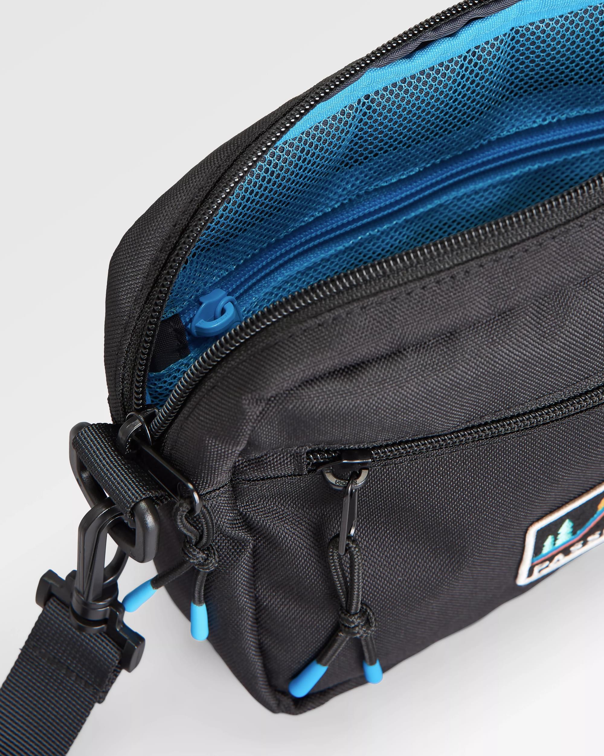 Mainland Recycled Hip Pack - Black - Flatlay