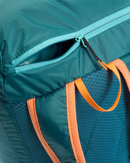 Travelscape Light 24L Backpack - Mediterranean/ Ocean Teal - Flatlay