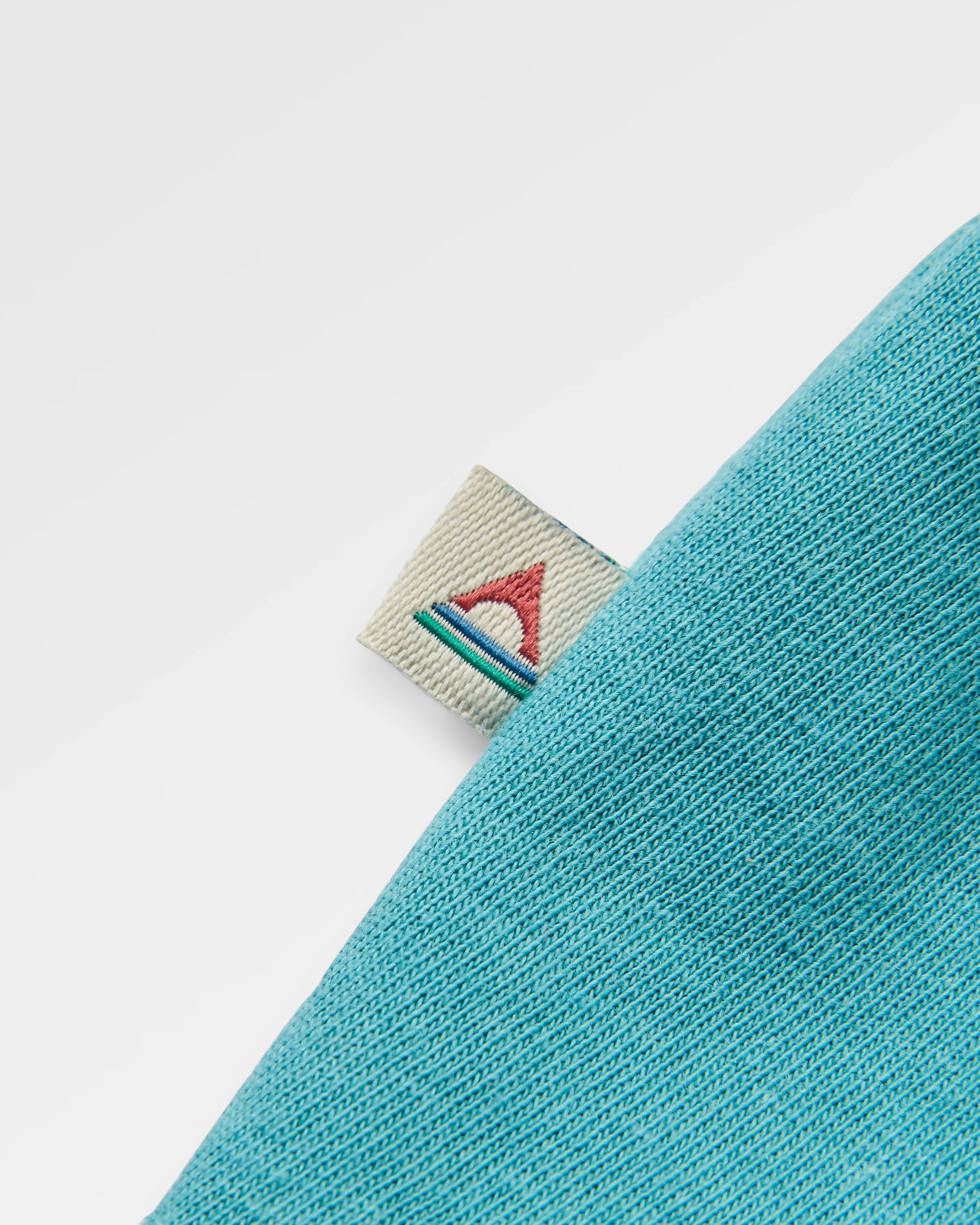 Horizons T-Shirt - Ocean Teal - Flatlay