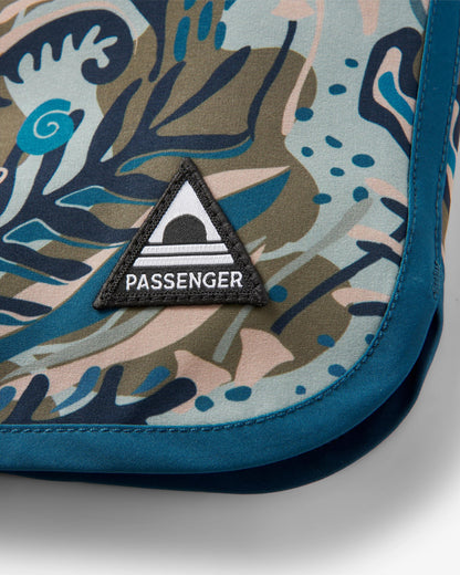 Breaks Recycled Boardshort - Abstract Seaweed Pistachio - Flatlay