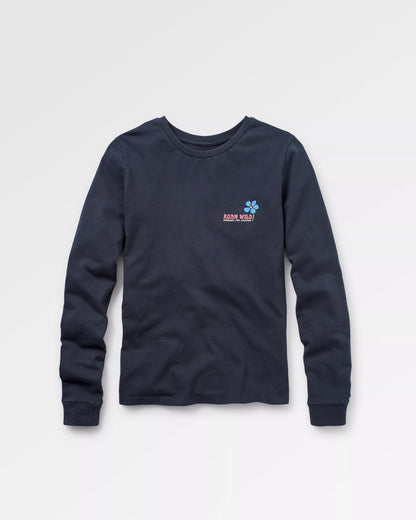 Roam Wild LS T-Shirt - Black - Flatlay