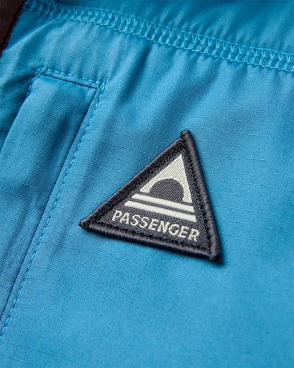 Offgrid Full Zip Hooded Sherpa Fleece - Rich Navy - Flatlay