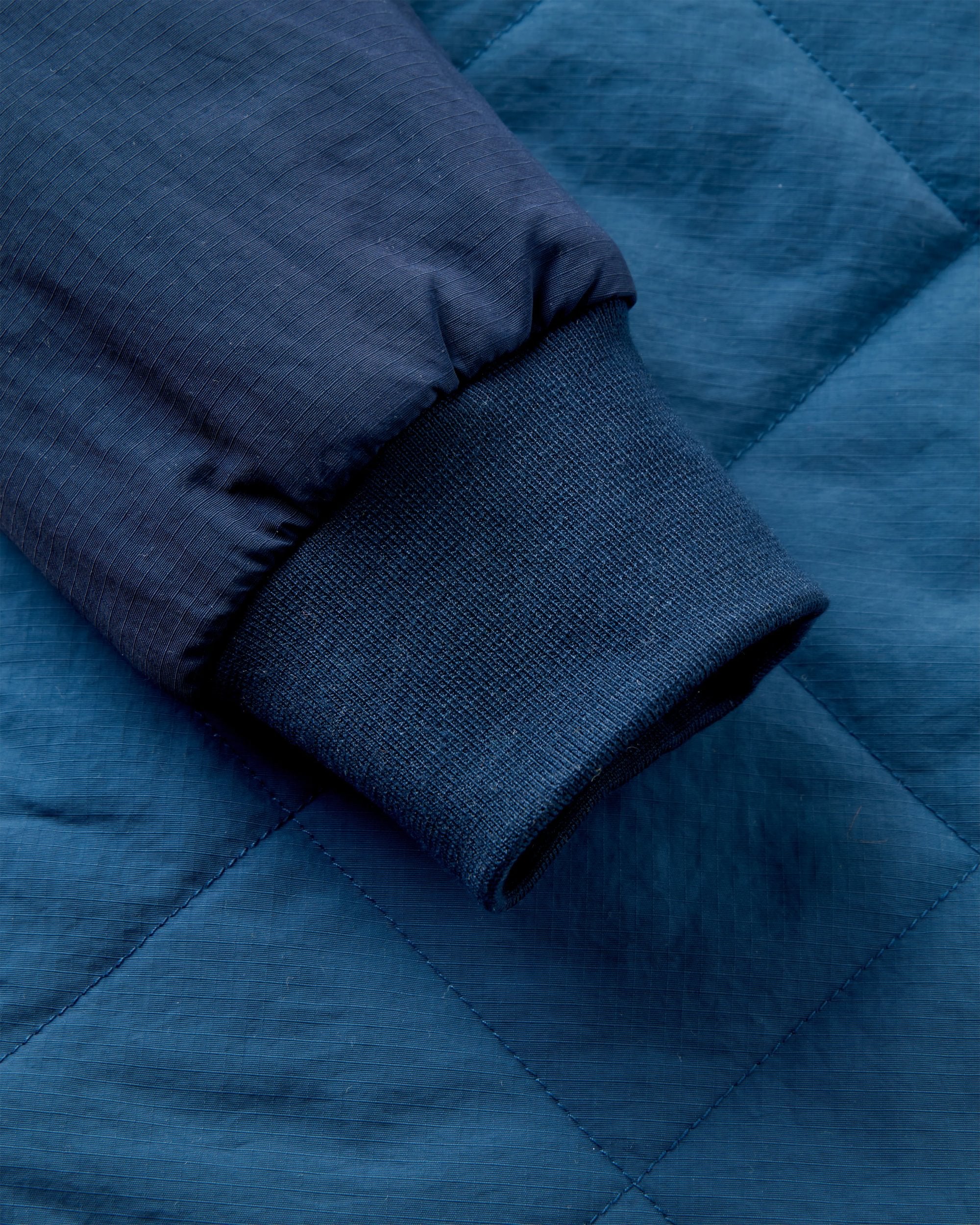 Ocean Insulated Anorak - Rich Navy/Dark Denim - Flatlay