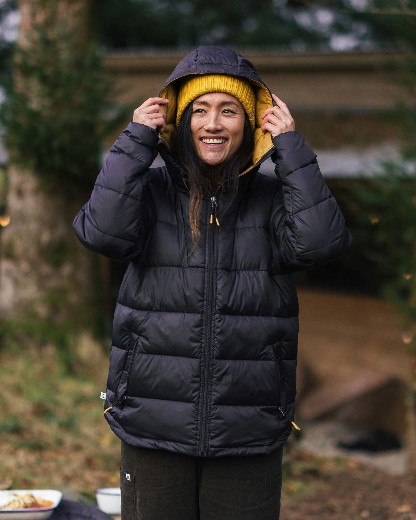 Kai Recycled Insulated Jacket - Black - Lifestyle