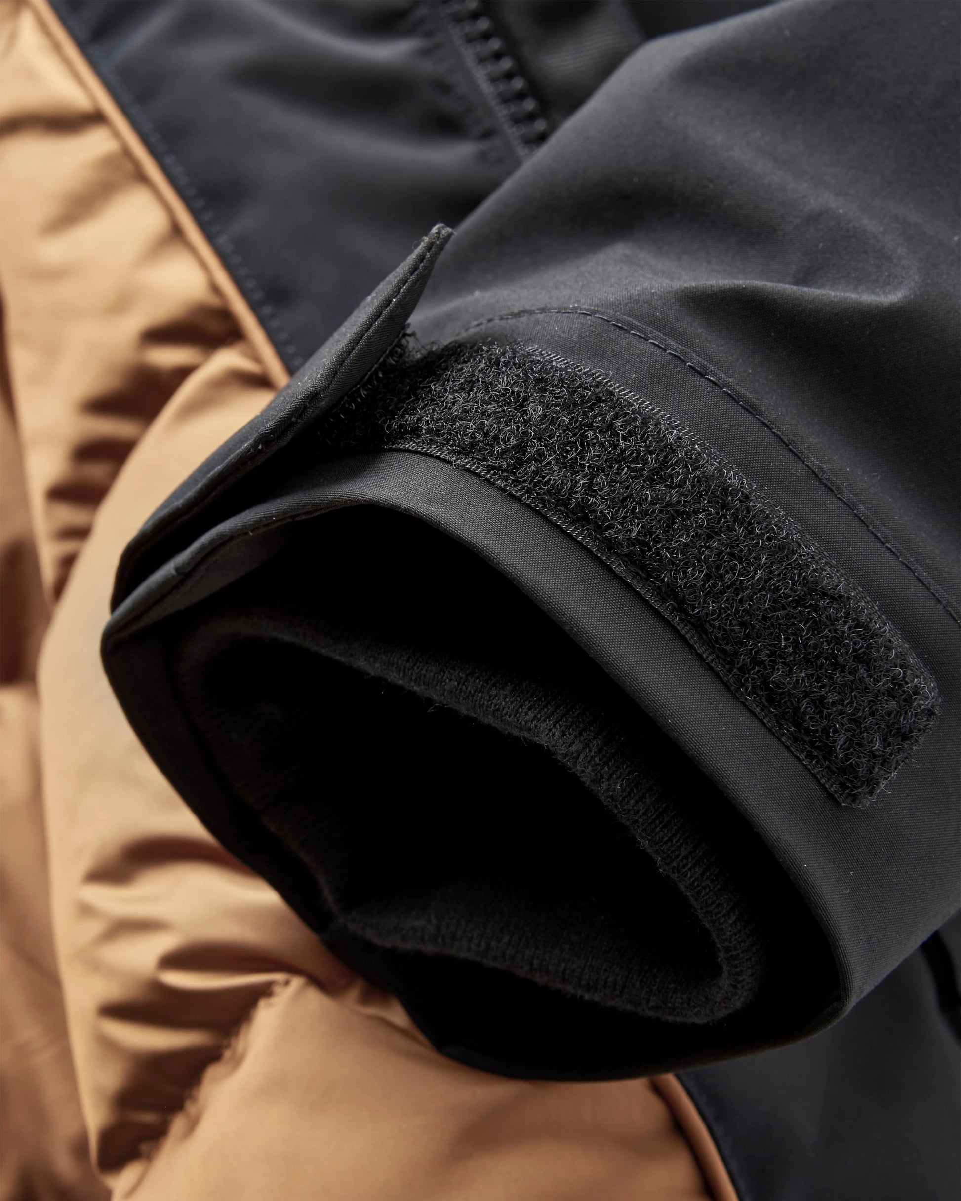 Baltic Recycled Insulated Parka - Black - Flatlay