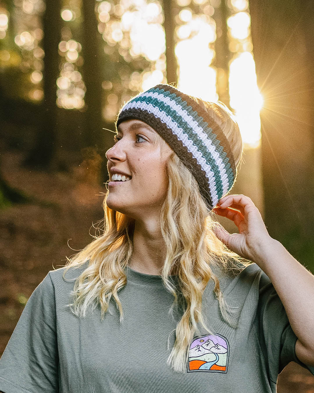 Roamer Recycled Acrylic Headband - Black