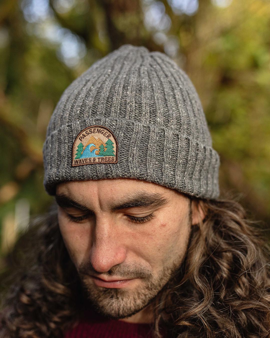 Male_Katira Rib Knit Beanie - Charcoal