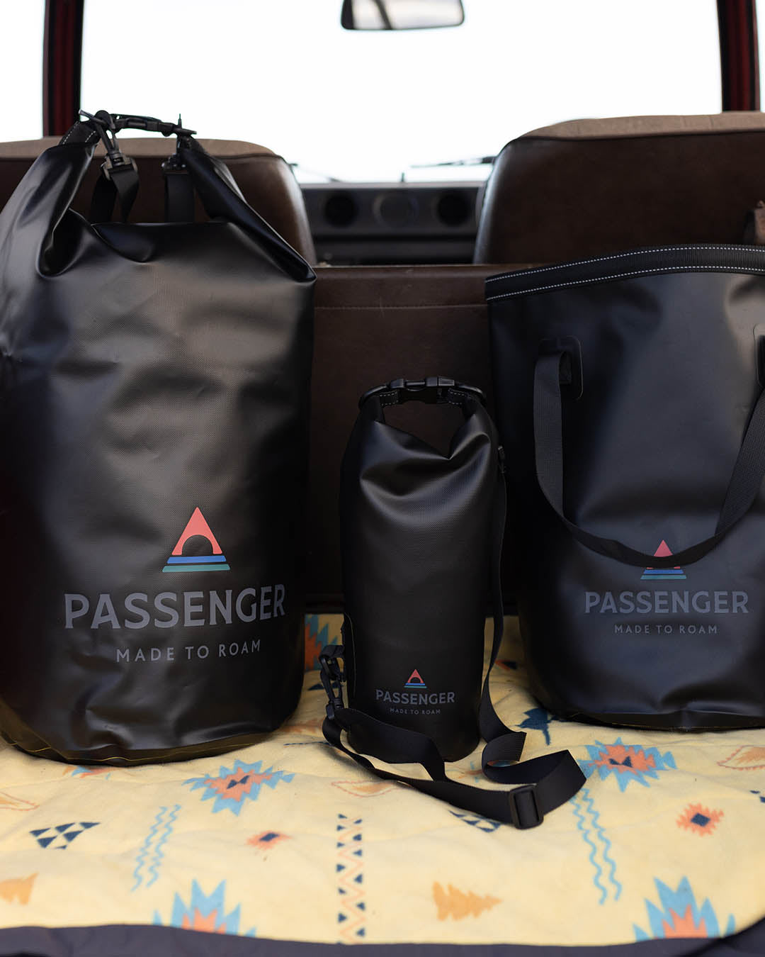 Recycled Bucket Bag - Black