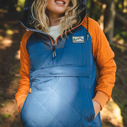Ocean Insulated 1/2 Zip Jacket - Ensign Blue