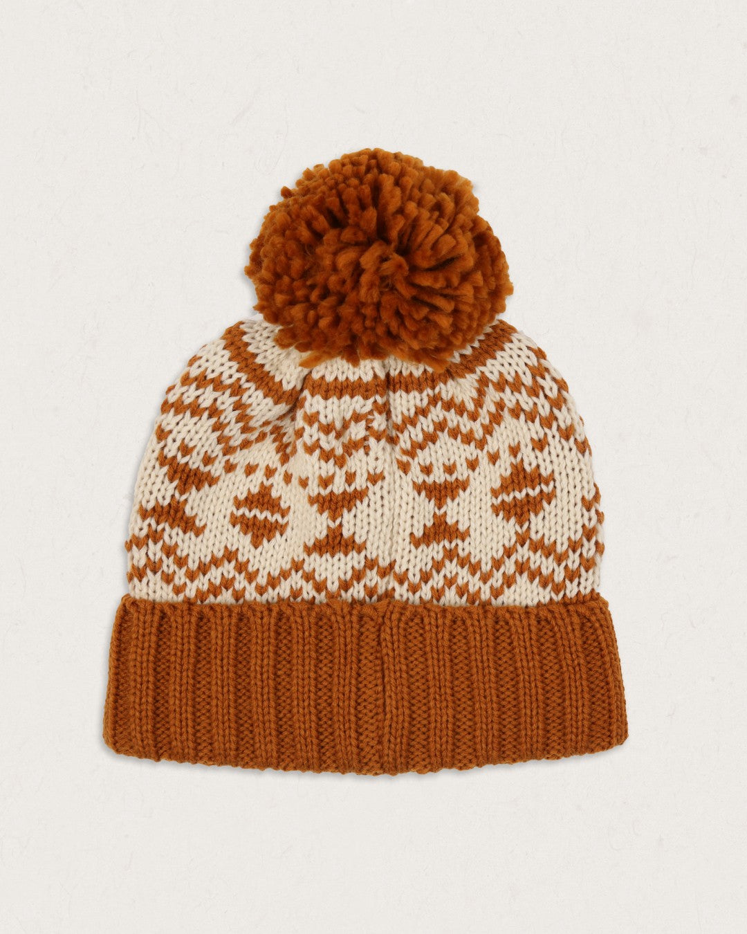 West Coast Recycled Acrylic Bobble Hat - Glazed Ginger