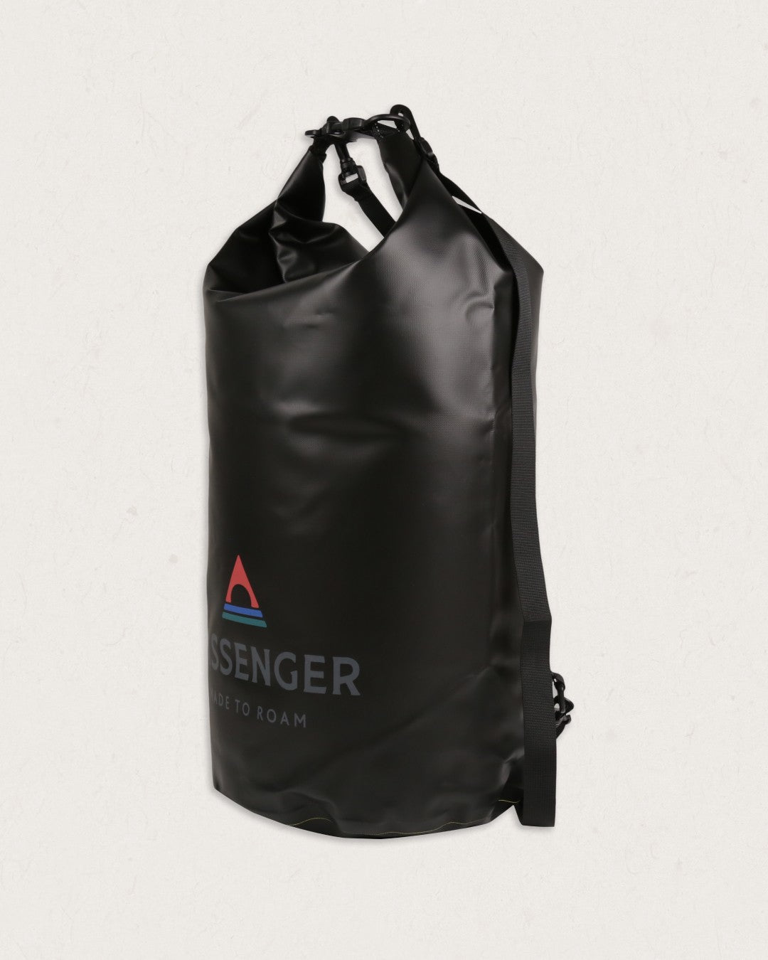 Tide 30L Recycled Nylon Dry Bag - Black