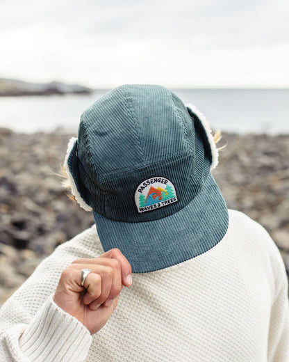 Male_Daytime Recycled Cord Sherpa Lined Hat - Deep Ocean