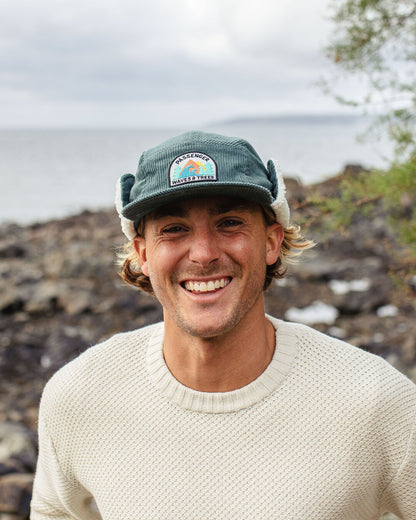 Male_Daytime Recycled Cord Sherpa Lined Hat - Deep Ocean