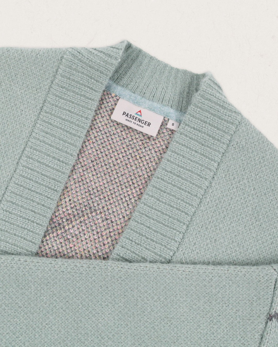 Leif Recycled Yarn Cardigan - Pistachio